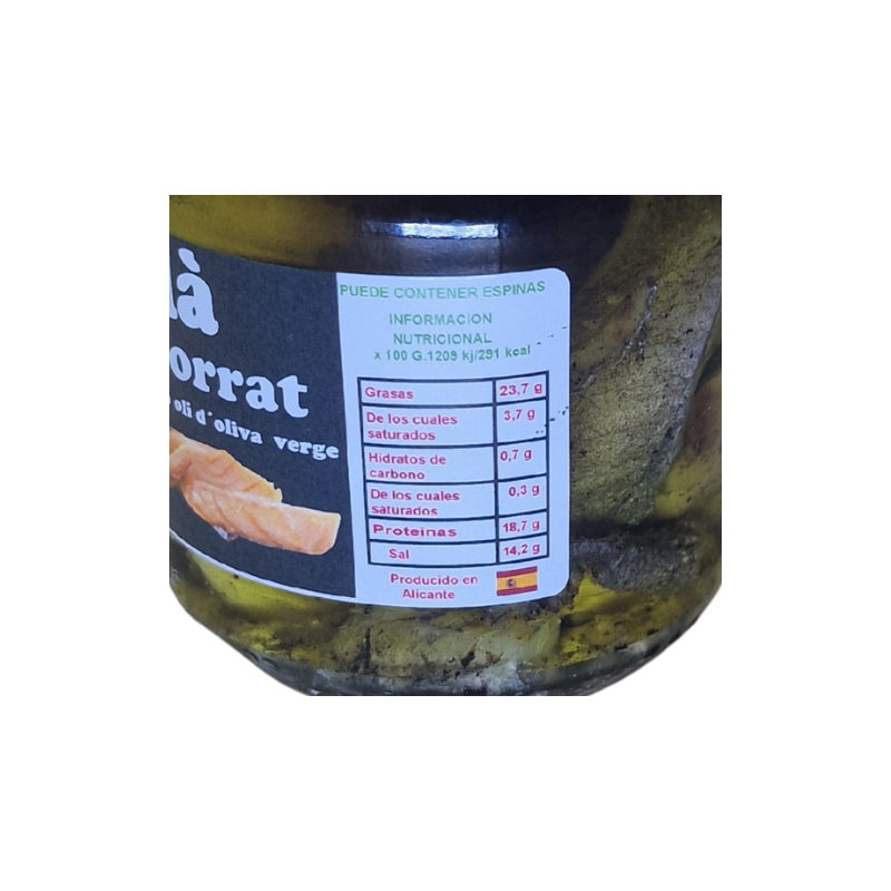Capellà Torrat en aceite | Serra Mariola Gourmet Online