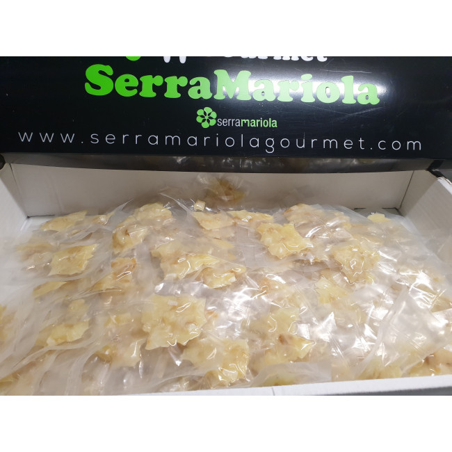 Pericana Crujiente  Bacallà con Ajo