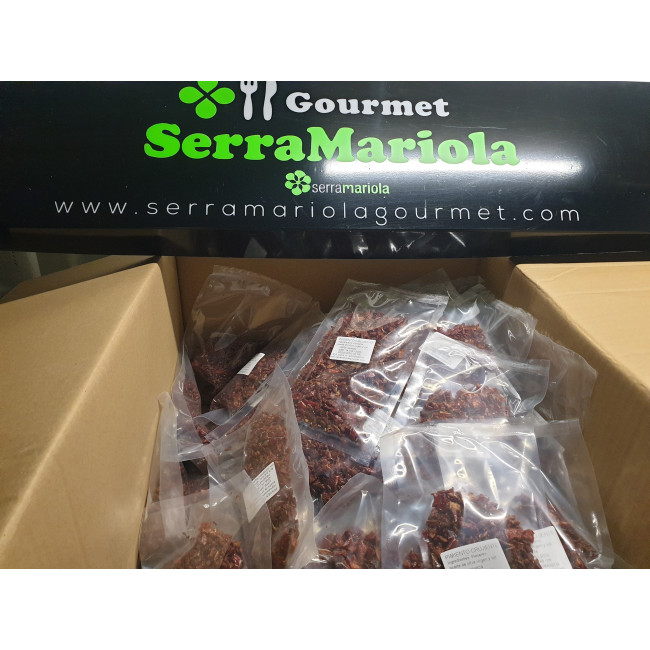 Pericana Crujiente  Bacallà con Ajo