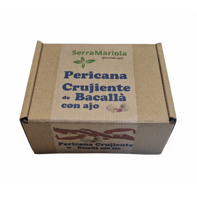 Pericana Crujiente  Bacallà con Ajo