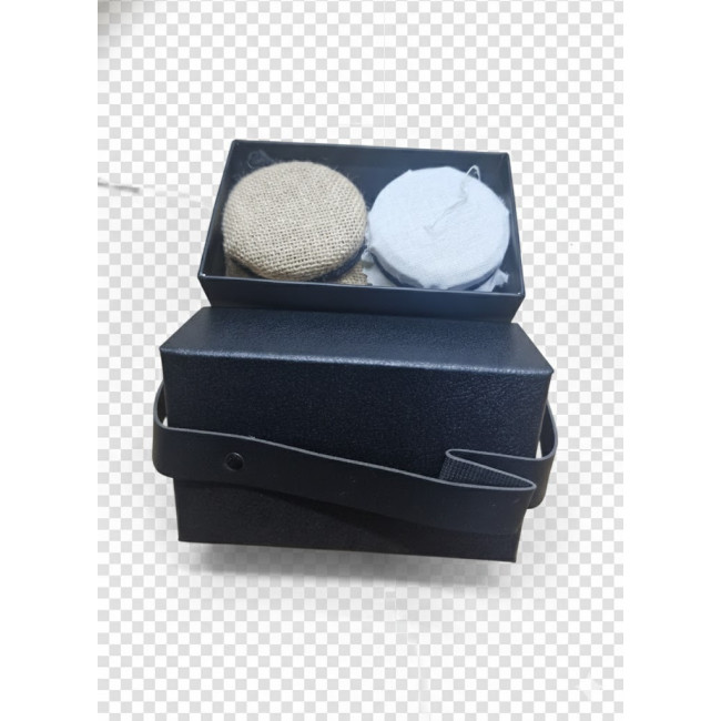 ESTUCHE ASA   NEGRO 2 BOTES