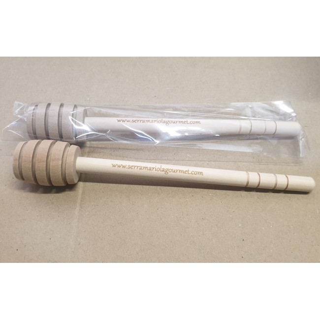 PALITO RECOLECTOR  MIEL  PERSONALIZADO   15  CM