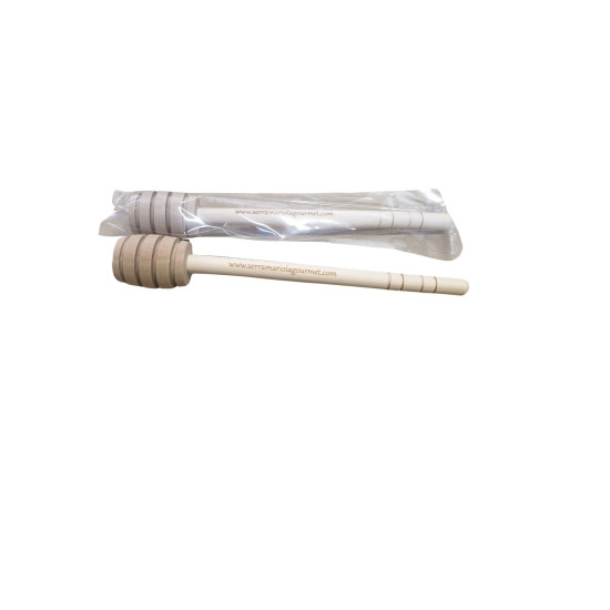 PALITO RECOLECTOR  MIEL  PERSONALIZADO   15  CM
