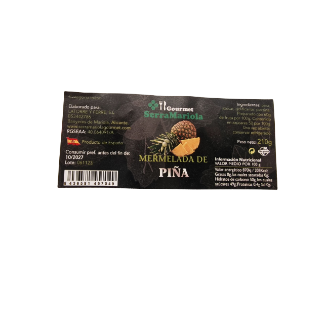 Mermelada de Piña